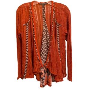 Miss Me open front cardigan sweater S